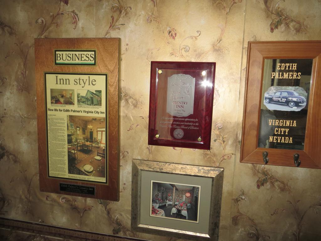 Edith Palmer'S Country Inn, Historical Bed & Breakfast Virginia City Exterior foto